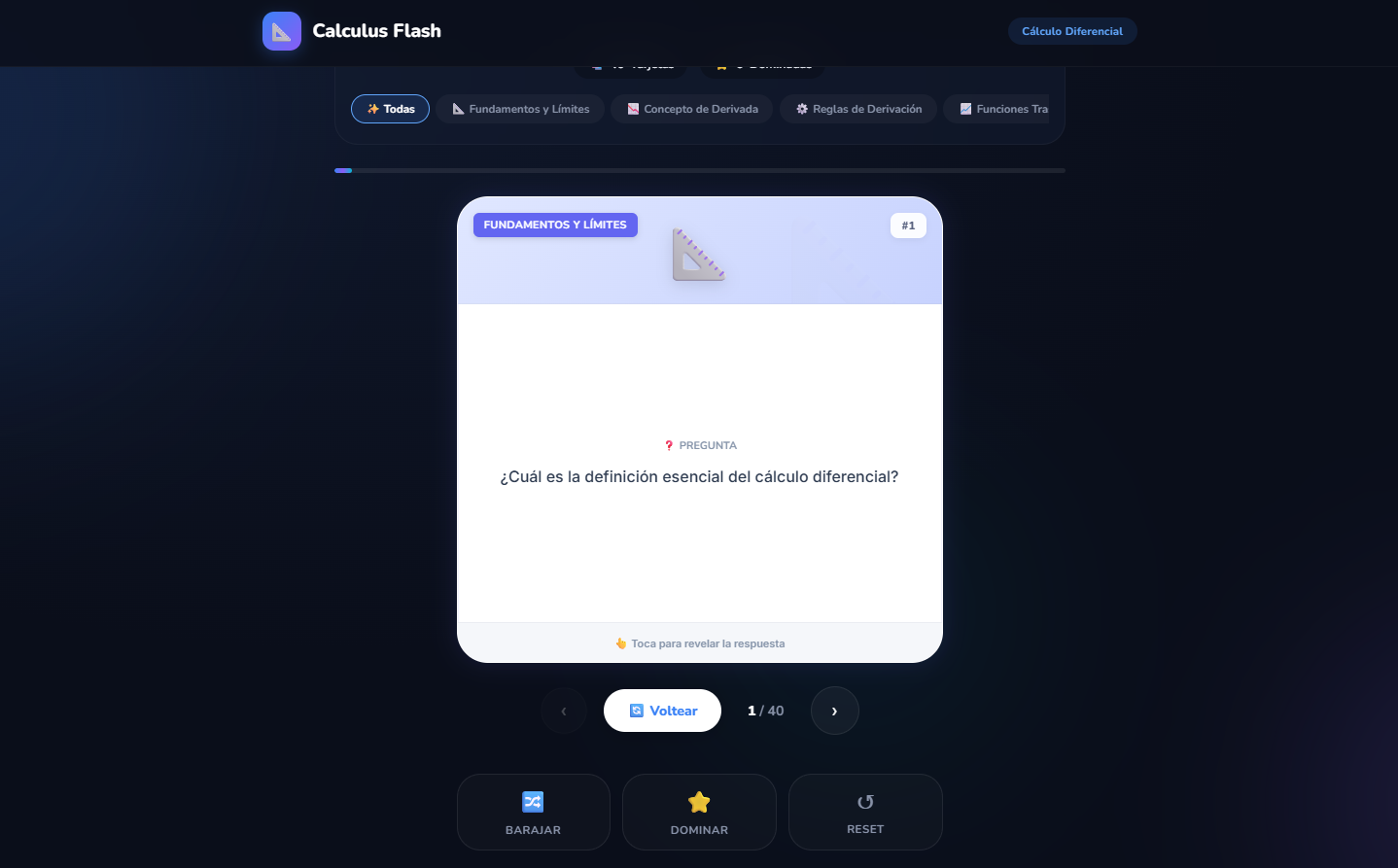 Tarjetas de Repaso interactivas